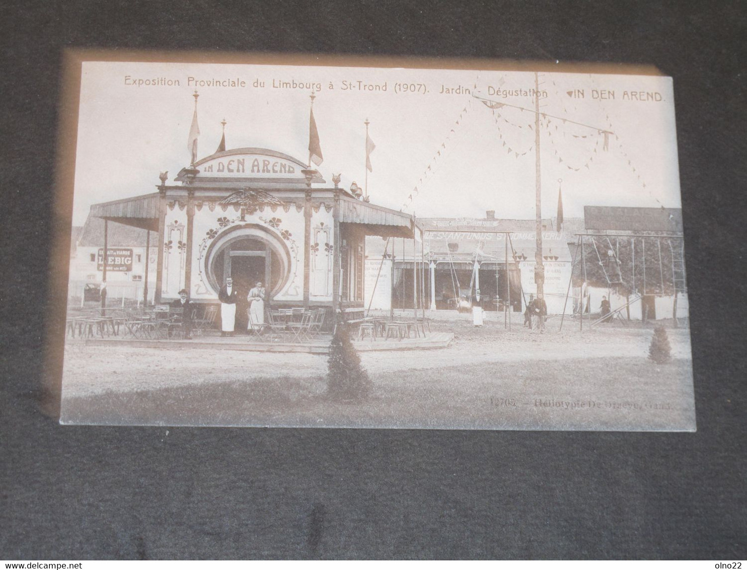 SAINT TROND - 1907 - EXPOSITION PROVINCIALE DU LIMBOURG - IN DEN AREND -JARDIN - DEGUSTATION - Sint-Truiden