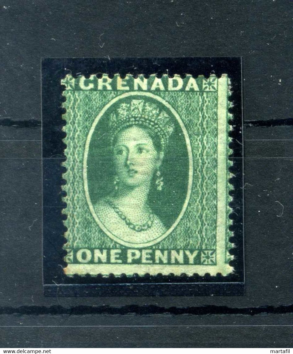 GRENADA Grenade One Penny Verde Green * D.14 - Grenade (...-1974)