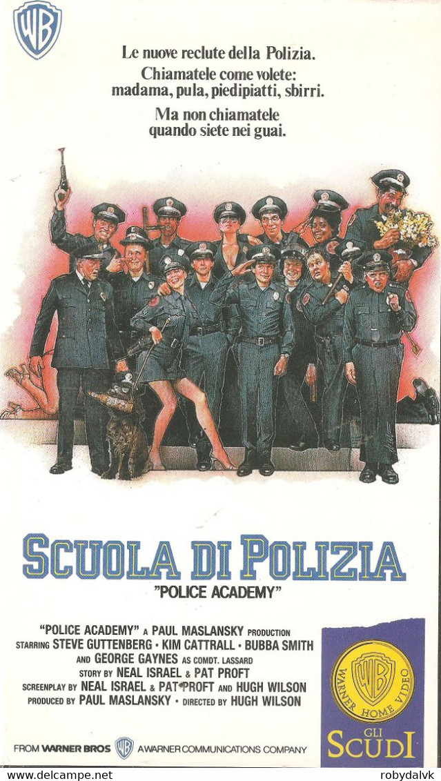 FILM VHS21 : SCUOLA DI POLIZIA "POLICE ACADEMY" - Comédie