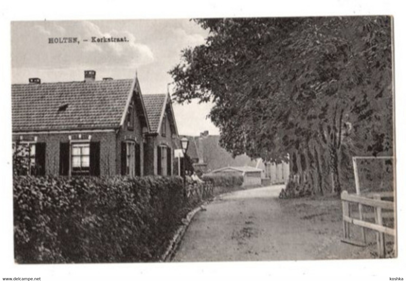 HOLTEN - Kerkstraat - Niet Verzonden - NAUTA Kaart 8217 - Holten