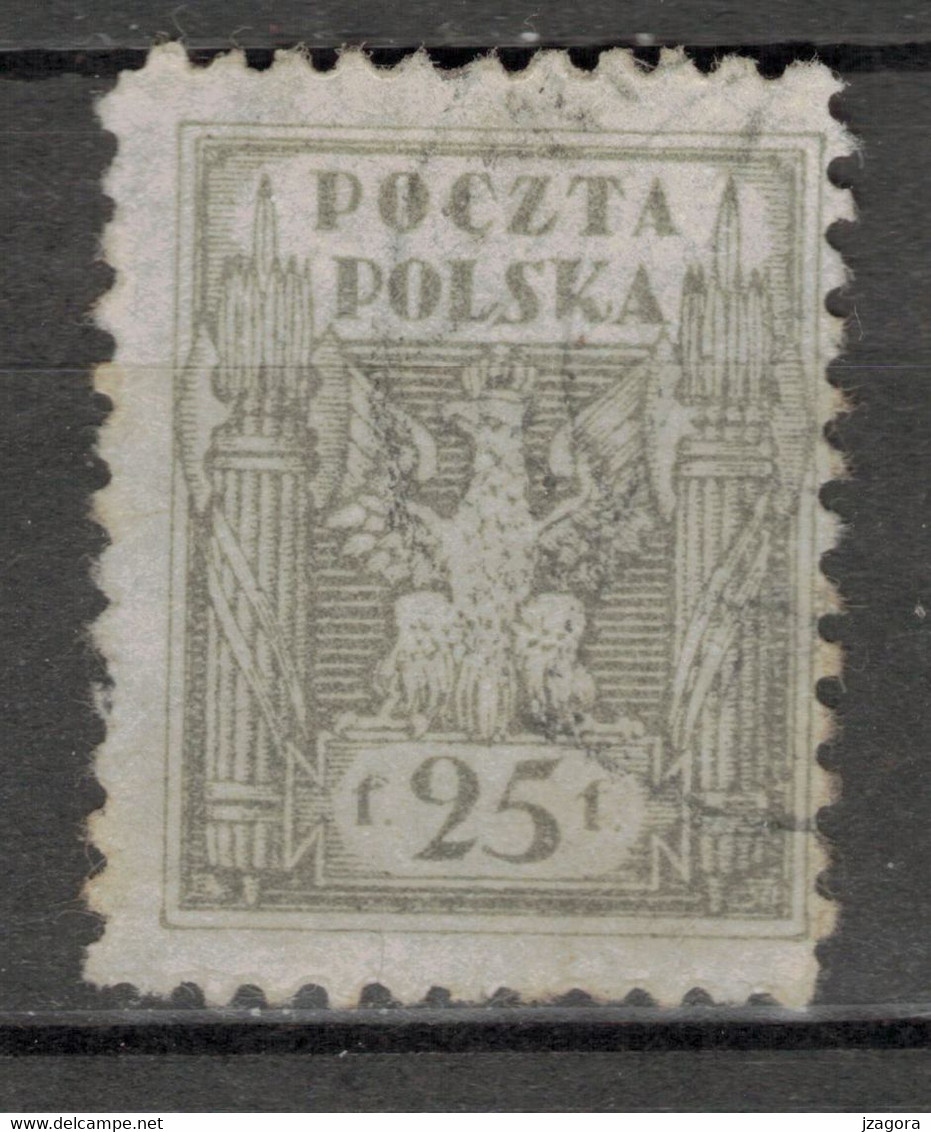 POLEN POLOGNE POLAND 1919 Mi 106 USED - Used Stamps