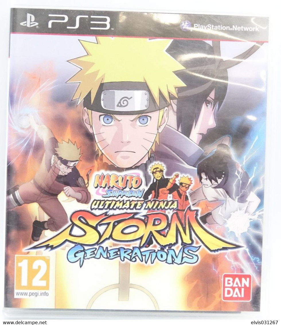 SONY PLAYSTATION THREE PS3 : NARUTO SHIPPUDEN ULTIMATE NINJA STORM GENERATIONS - BANDAI - PS3