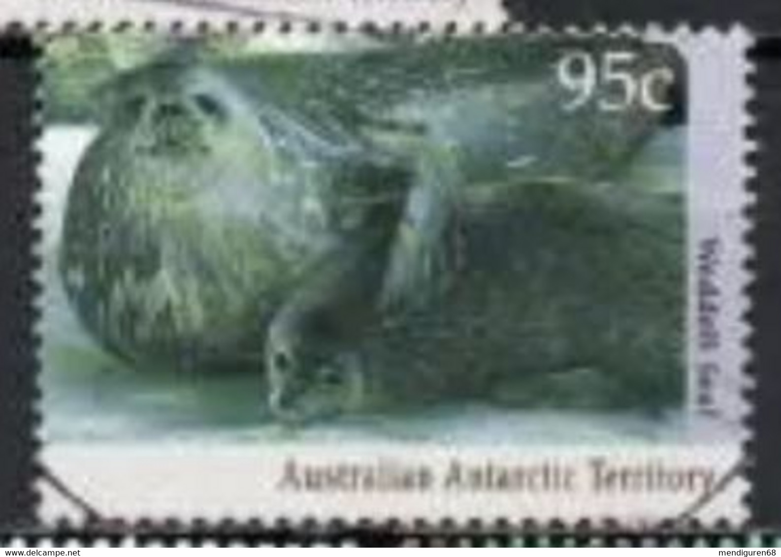 AUSTRALIA ANTARTIC TERRITORY 1992 WEDDELL SEAL USED MI AQ 93 SC AQ L86 YT AQ 93 SG AQ 93 - Used Stamps