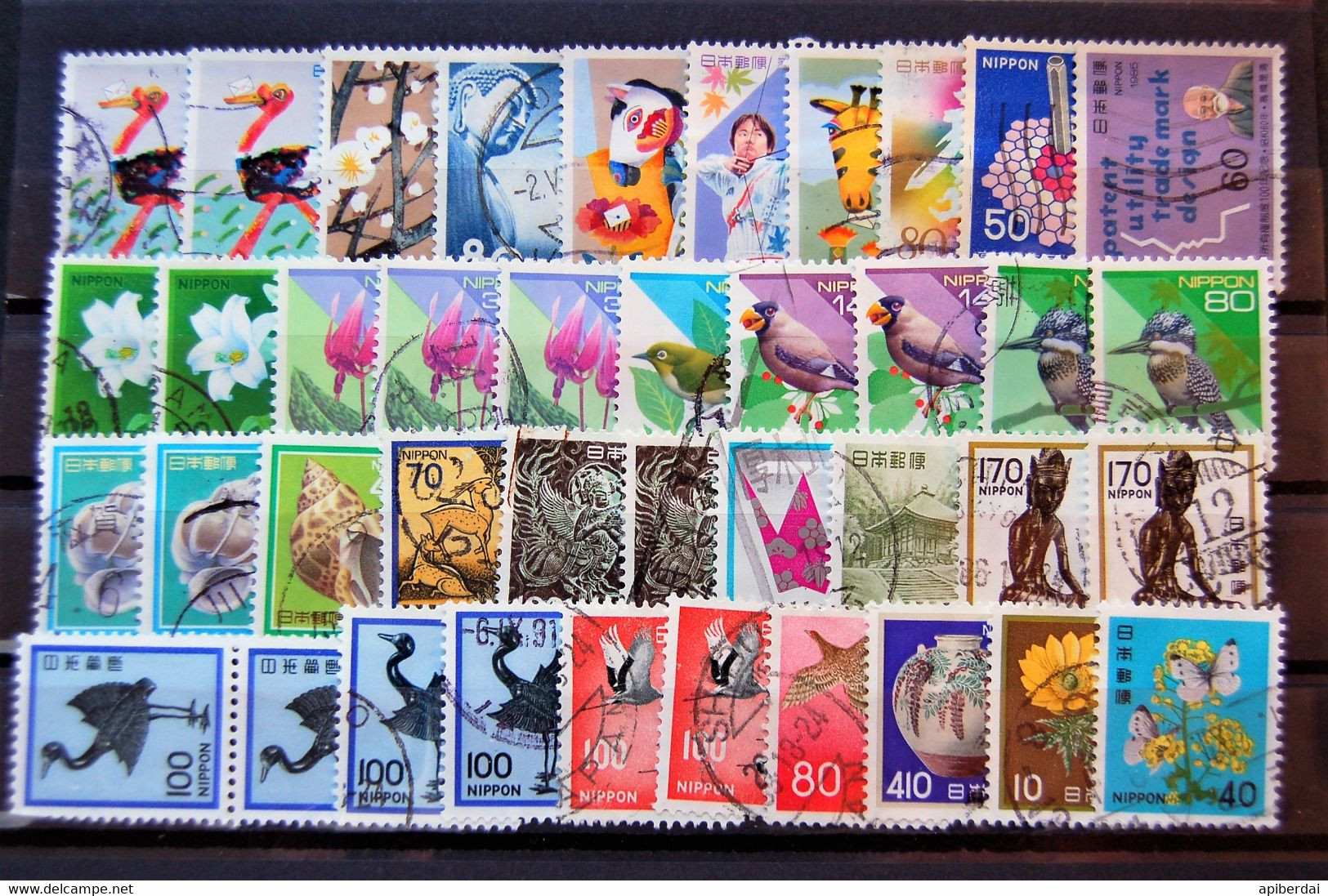 Japon Japan - Small Batch Of 40 Stamps Used - Collections, Lots & Series