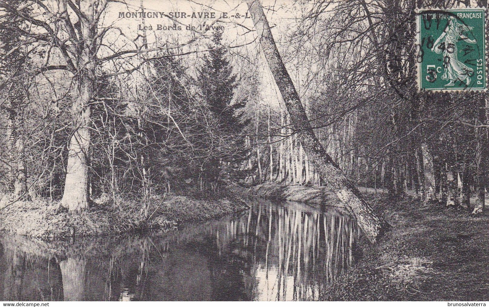 MONTIGNY SUR AVRE - Les Bords De L'Avre - Montigny-sur-Avre