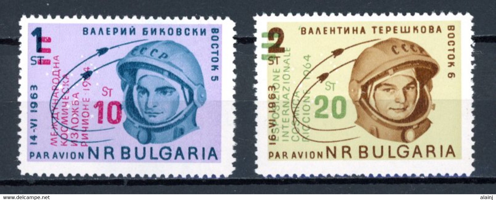 Bulgarie   Y&T   PA 102 - 103   XX    ---    MNH  --  Impeccables. - Posta Aerea