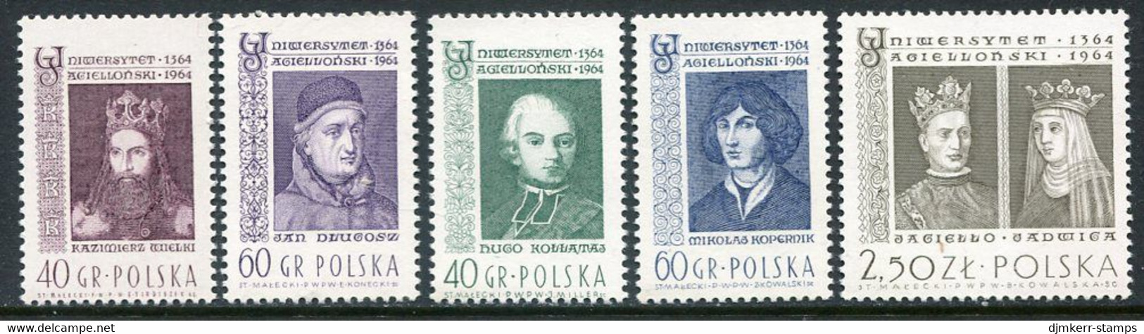 POLAND 1964 Jagellonian University MNH / **.  Michel 1485-89 - Nuovi