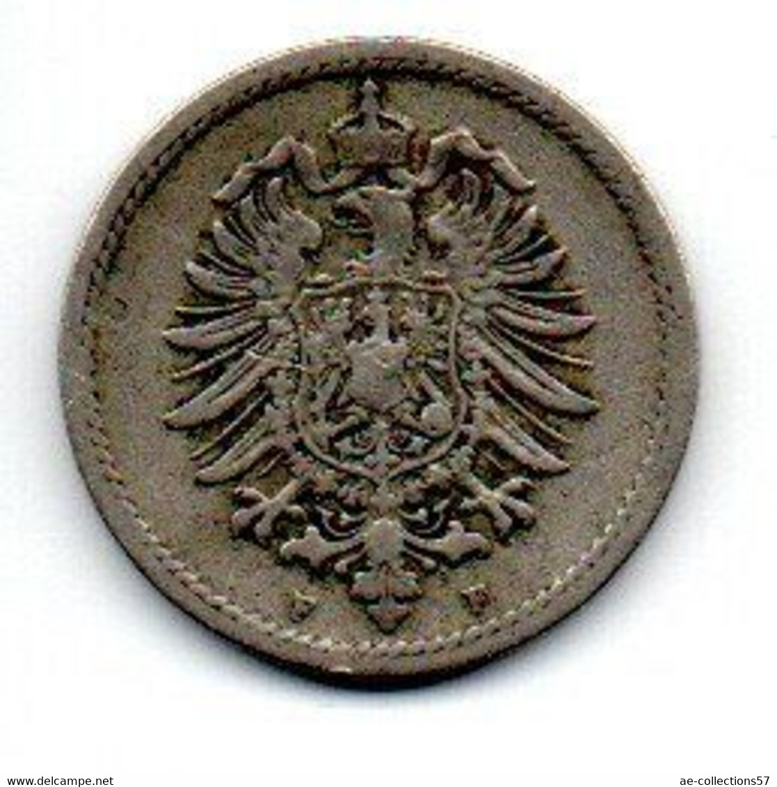 Allemagne  -  5 Pfennig 1888 F  --  état  TB - 5 Pfennig