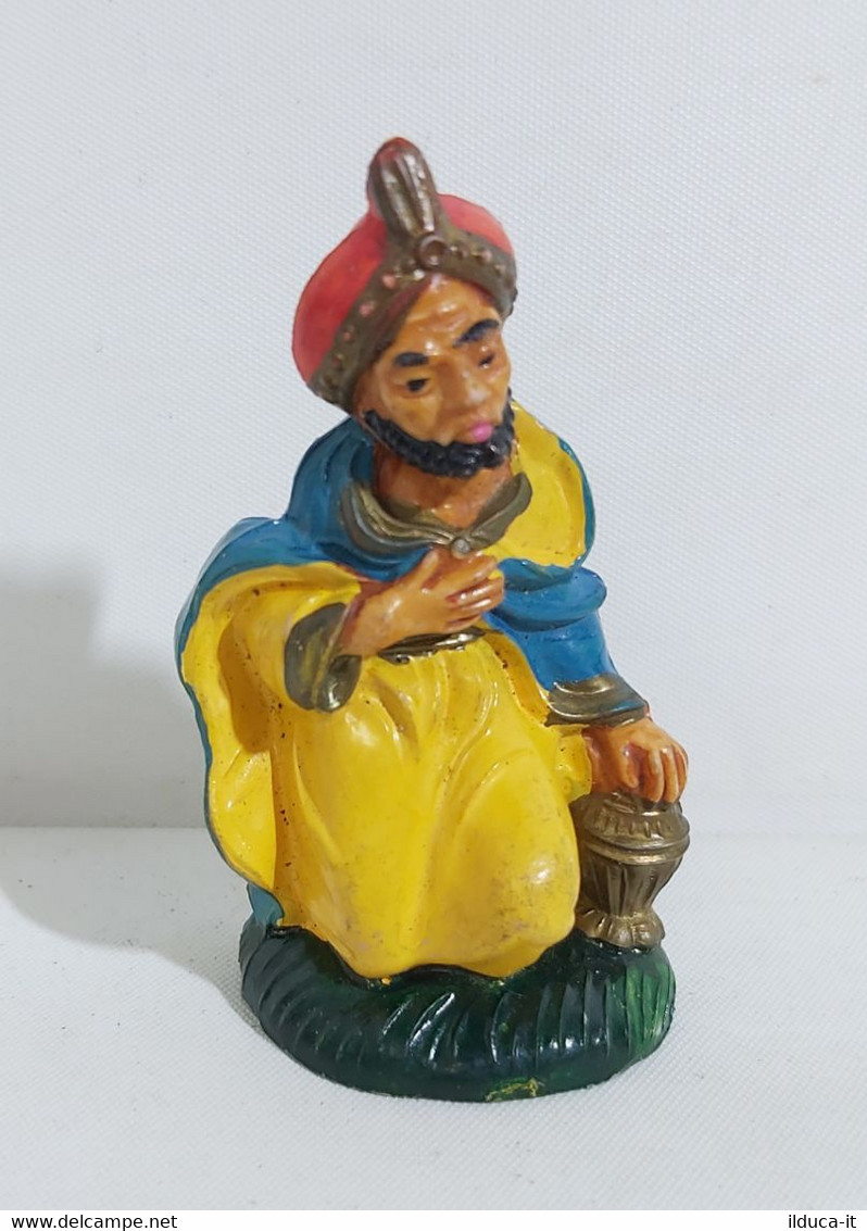 13037 Pastorello Presepe - Statuina In Plastica - Re Magio - Christmas Cribs