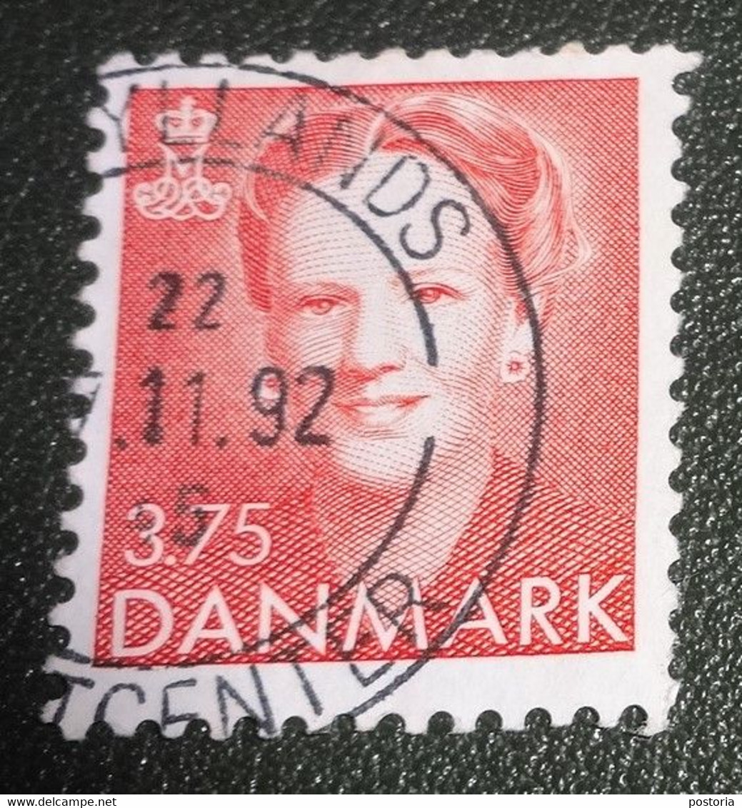 Denemarken - 1992 - Michel 1028 - Gebruikt - Cancelled - Koningin Margrethe II - 3.75 - Usati