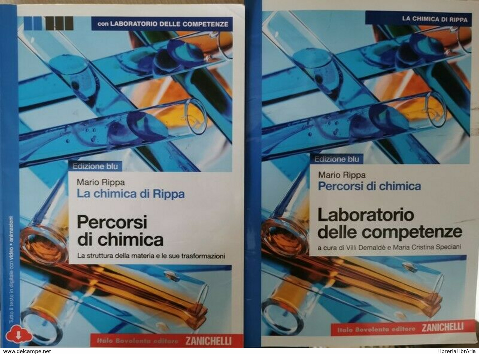 Percorsi Di Chimica + Laboratorio Delle Competenze  - Mario Rippa,  2014 - ER - Juveniles