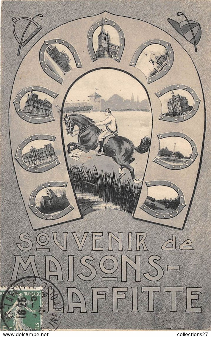 78-MAISON-LAFFITTE- SOUVENIR DE MAISONS LAFFITTE - Maisons-Laffitte
