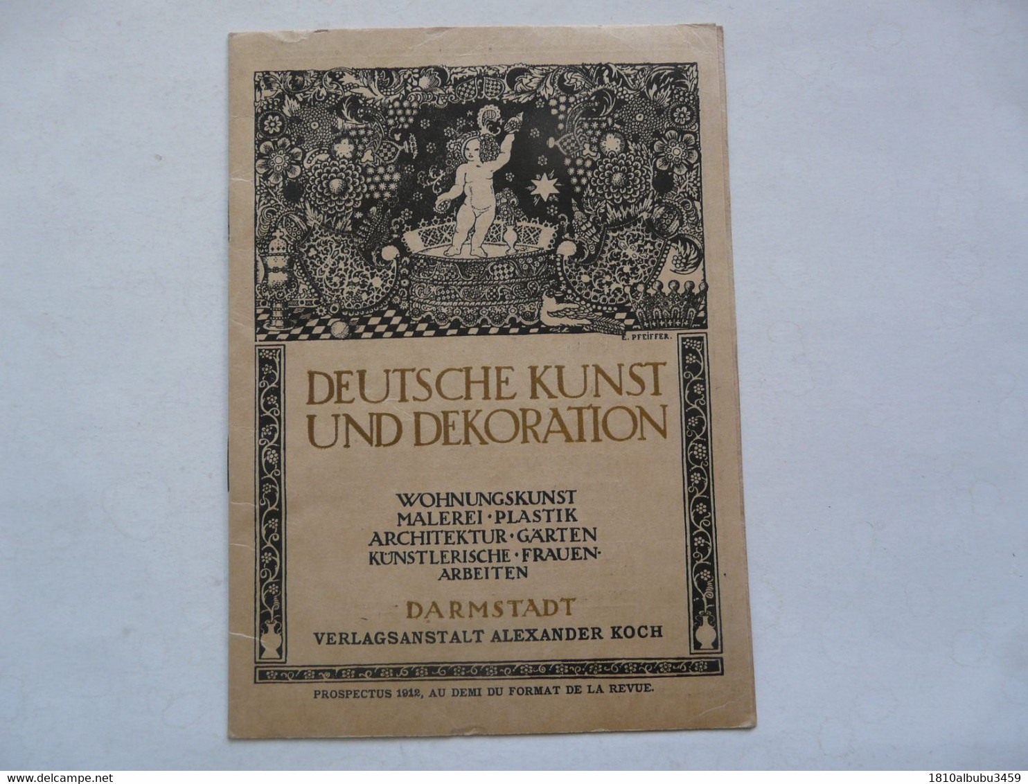 CATALOGUE DECORATION - DEUTSCHE KUNST UND DEKORATION - Cataloghi