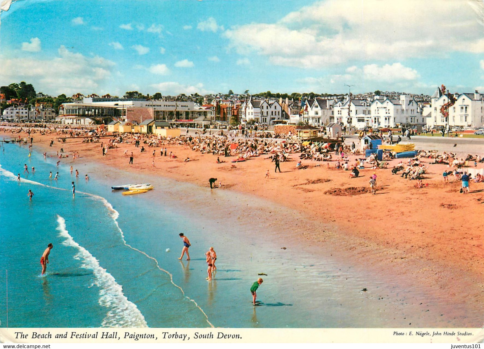 CPSM The Beach And Festival Hall,Paignton,Torbay       L993 - Paignton