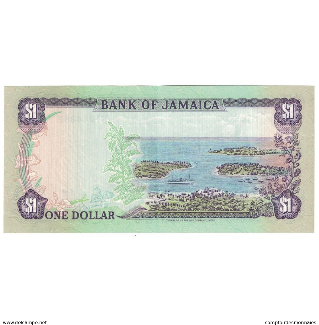 Billet, Jamaica, 1 Dollar, 1987, 1987-02-01, KM:68Ab, TTB+ - Jamaica