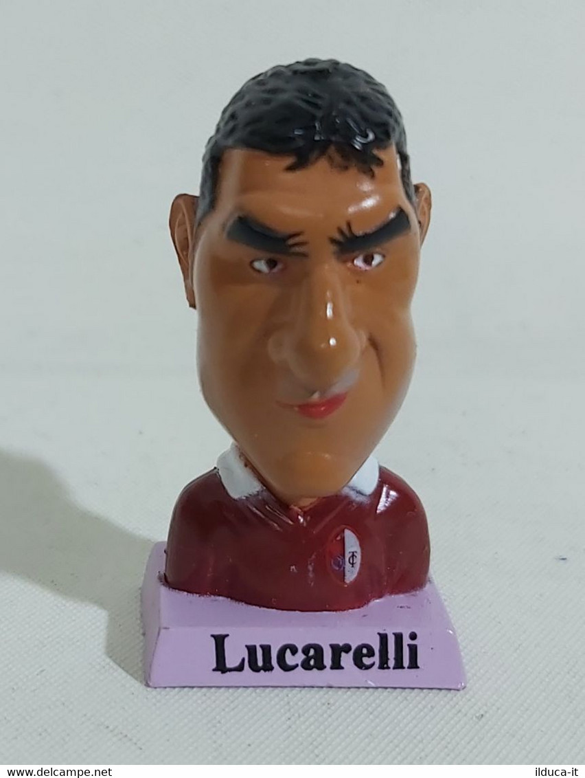 80163 Caricature Calciatori CANDY GOAL Serie 1 Dolci Preziosi - C. LUCARELLI - Habillement, Souvenirs & Autres