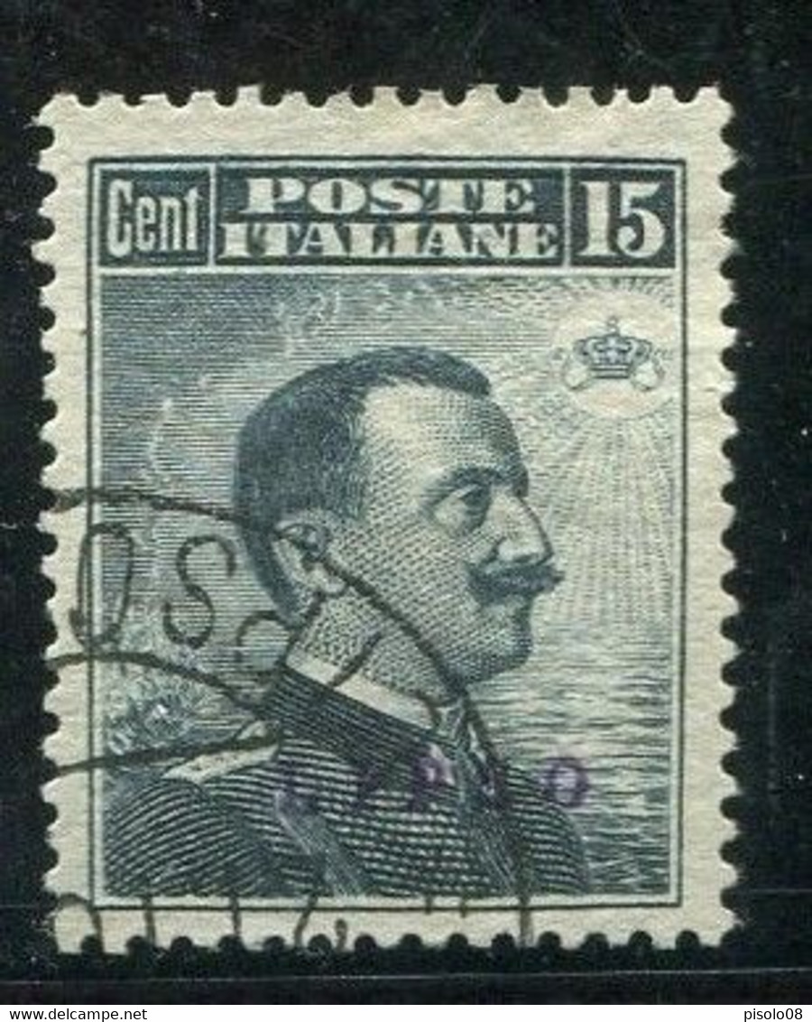 EGEO LIPSO 1912  15 CENT. USATO - Aegean (Lipso)