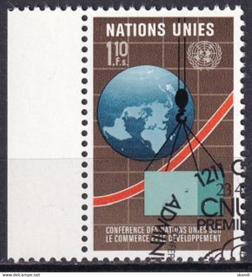 UNO GENF 1976 Mi-Nr. 57 O Used - Aus Abo - Oblitérés