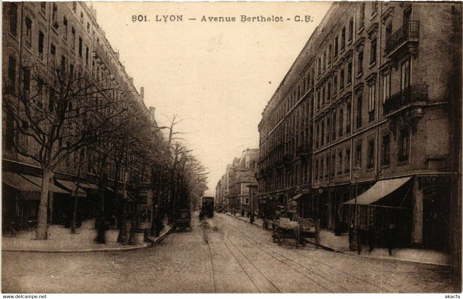 CPA LYON - Avenue Berthelot (427344) - Lyon 8