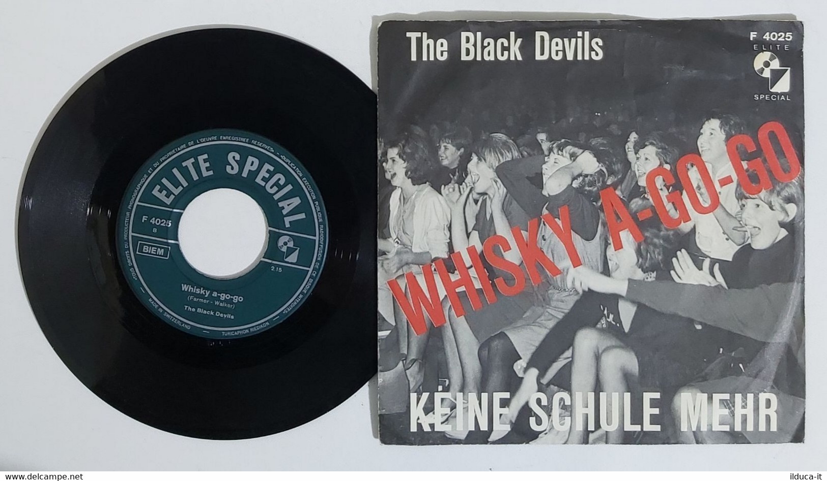 I100756 45 Giri 7" - The Black Devils - Whisky A-go-go / Keine Schule Mehr - Other - English Music
