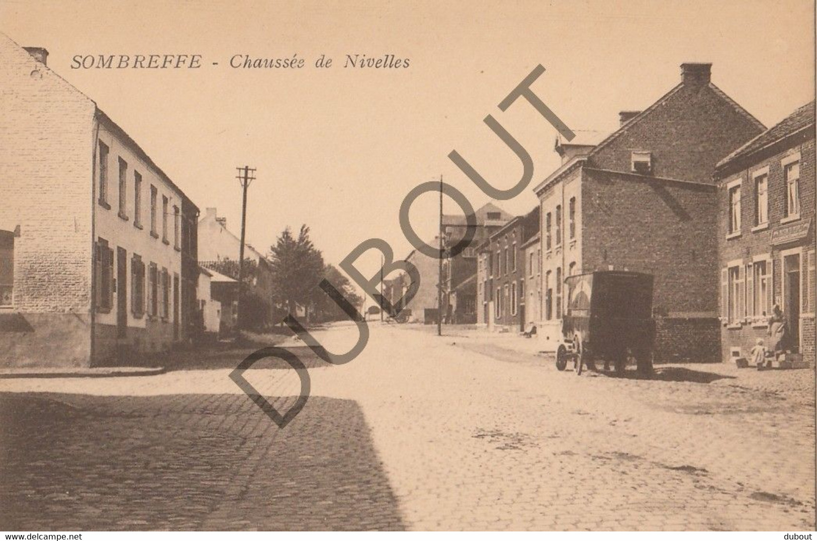 Postkaart/Carte Postale SOMBREFFE - Chaussée De Nivelles  (C1077) - Sombreffe