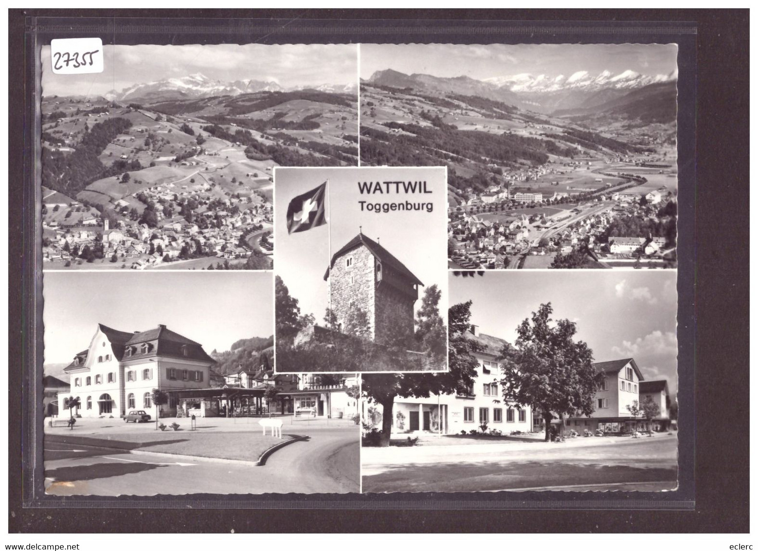 GRÖSSE 10x15cm - WATTWIL - TB - Wattwil