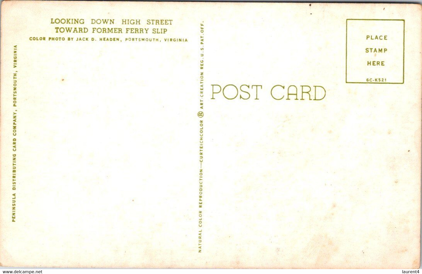 (5 A 17) Older Postcard - USA - Portmouth - Portsmouth