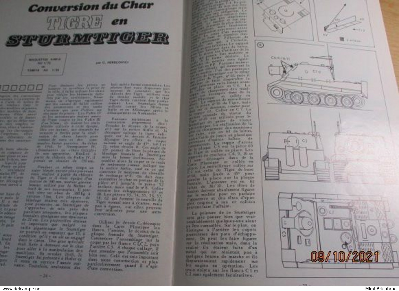 Revue De Maquettisme Plastique Années 60/70 : MPM N°32 Excellent état ! Sommaire En Photo 3 - France