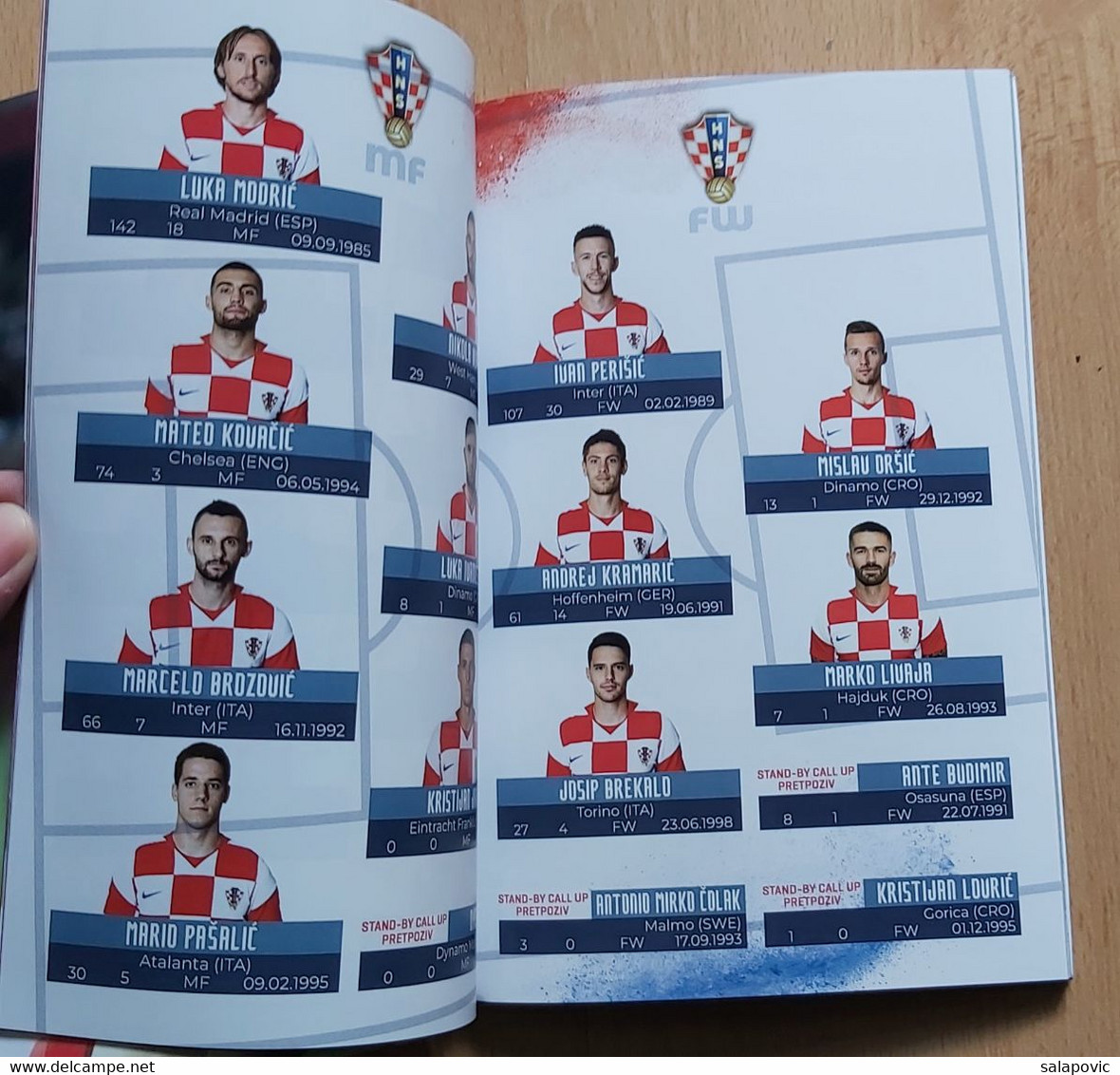 CROATIA V SLOVAKIA QUALIFICATIONS FOR FIFA WORLD CUP QATAR 2022, 11. 10. 2021 FOOTBALL CROATIA FOOTBALL MATCH PROGRAM - Bücher