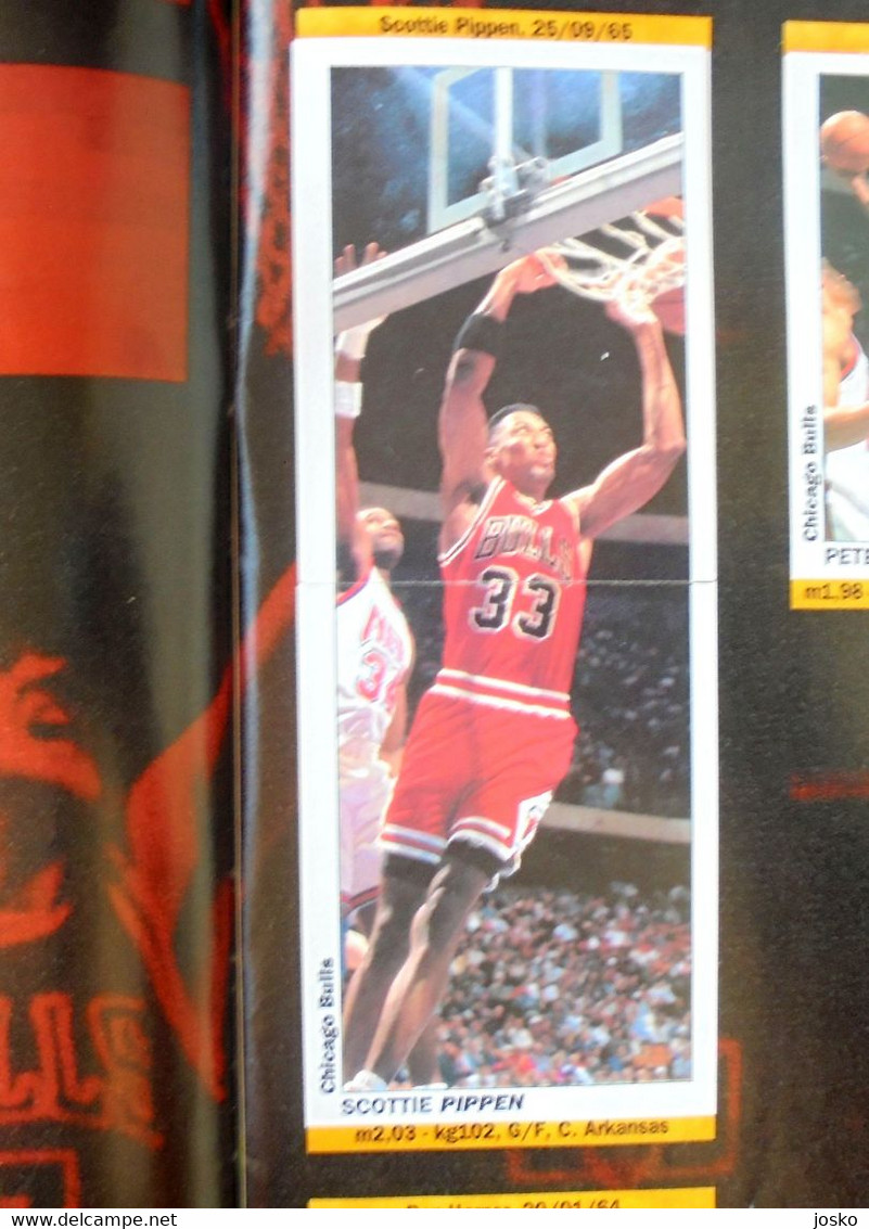 BASKETBALL (KOSARKA) USA 94-95 Croatia COMPLETE album SL Italy Michael Jordan Scottie Pippen Dennis Rodman Ewing Malone