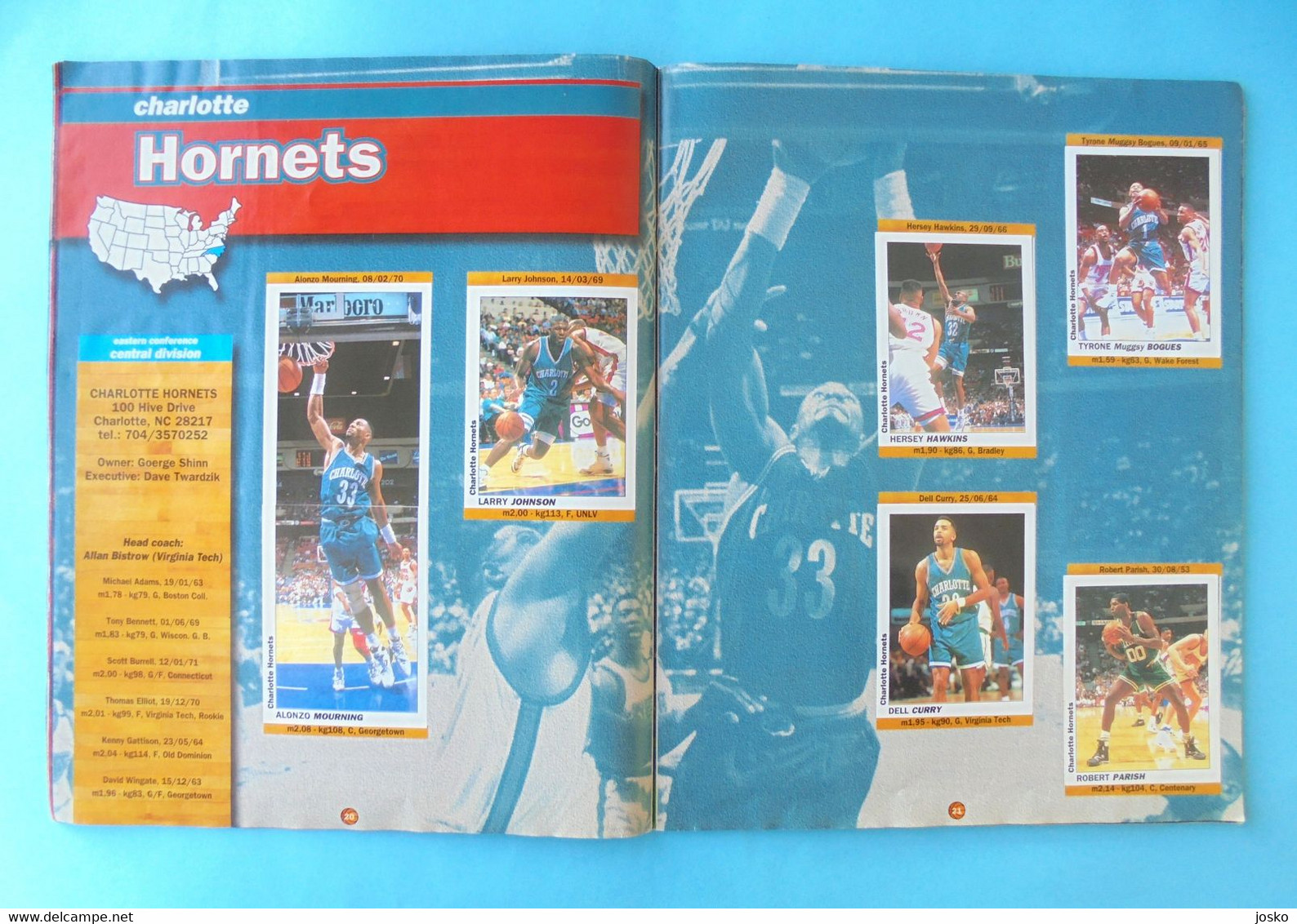 BASKETBALL (KOSARKA) USA 94-95 Croatia COMPLETE album SL Italy Michael Jordan Scottie Pippen Dennis Rodman Ewing Malone