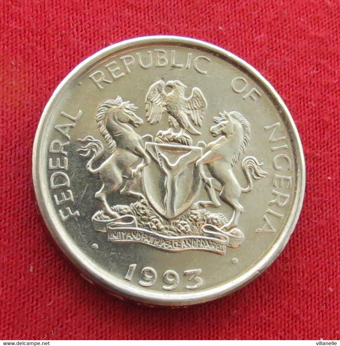 Nigeria 1 Naira 1993 #2  Wºº - Nigeria