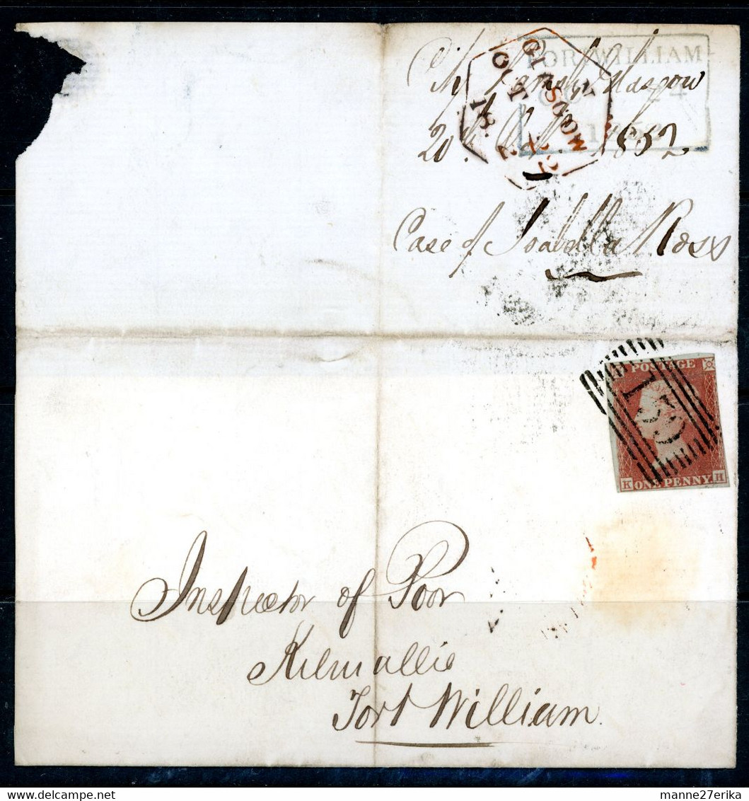 -GB-1852-"Folded Letter" - Briefe U. Dokumente