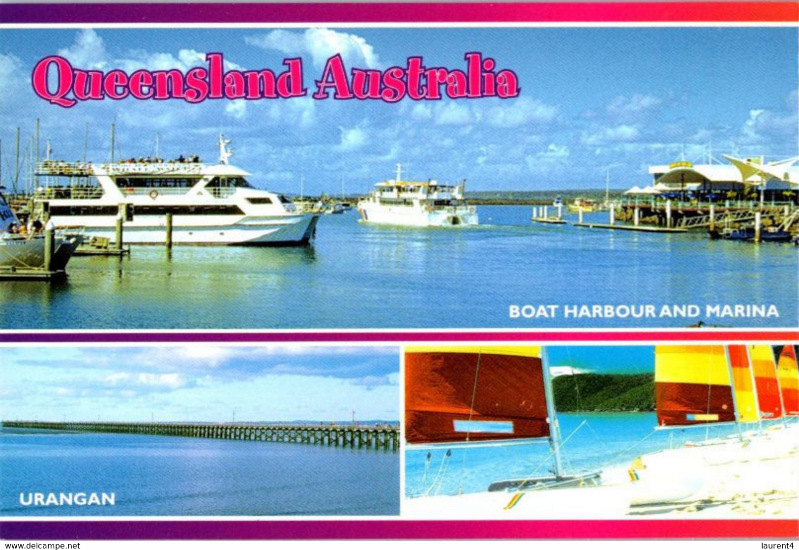(5 A 32) Australia - QLD - Hervey Bay (doulbe Size Postcard - Folded) - Sunshine Coast