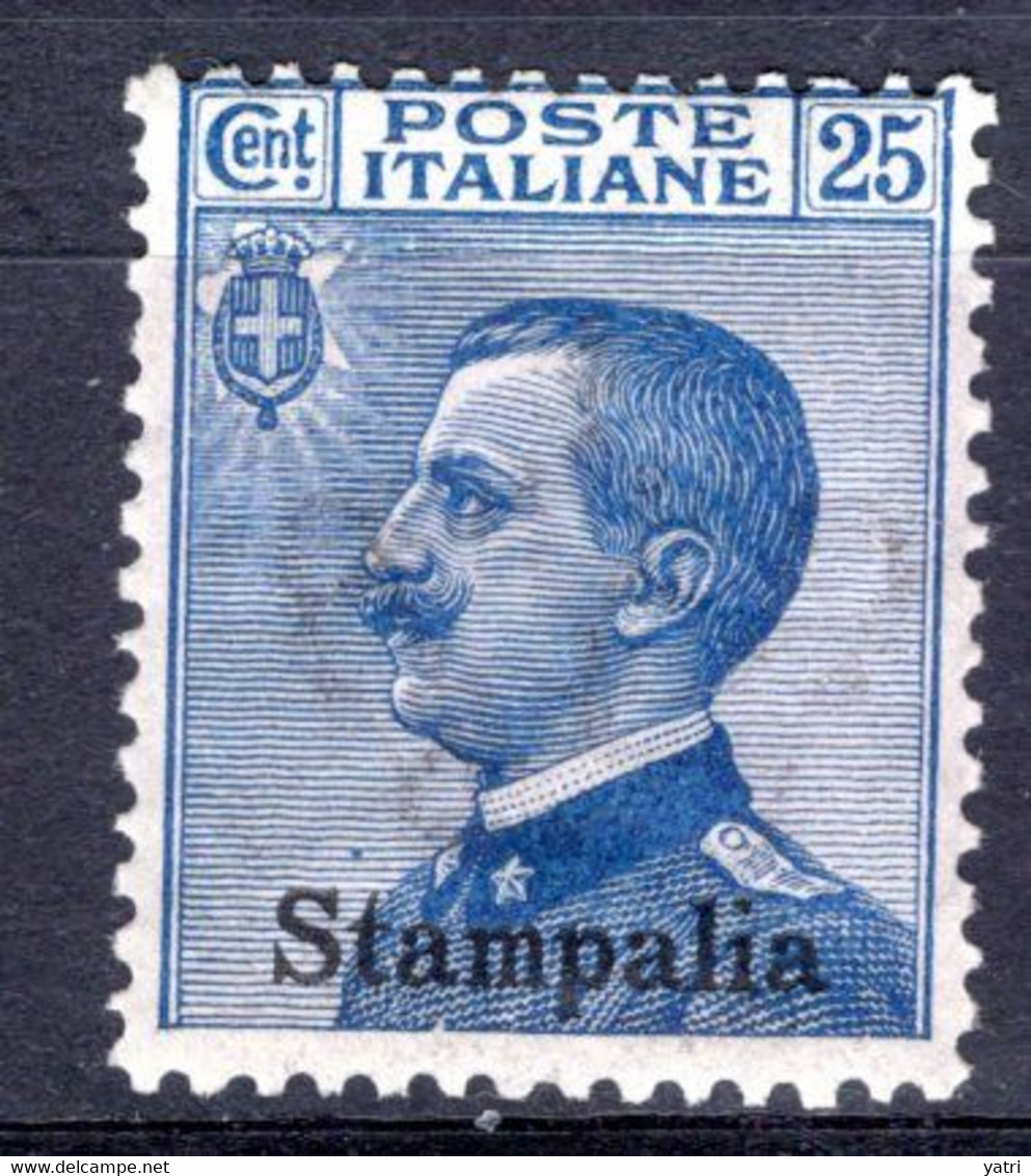 Egeo - Stampalia - 25 Centesimi  ** - Ägäis (Stampalia)