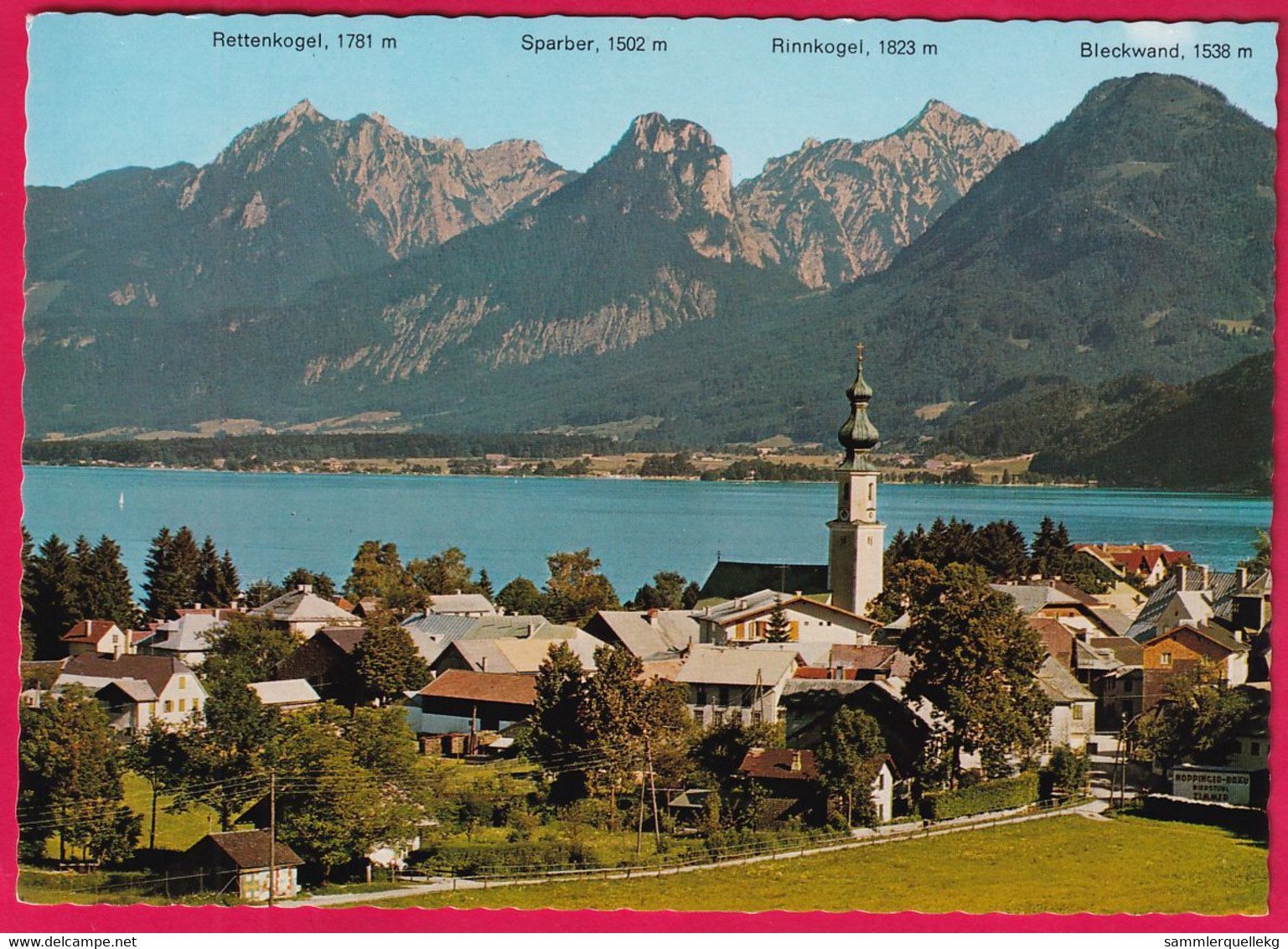 AK: St. Gilgen, Die Perle Am Wolfgangsee, Ungelaufen (Nr. 4463) - St. Gilgen