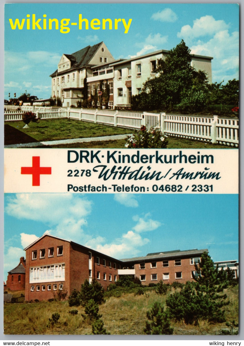 Amrum Wittdün - DRK Kinderkurheim 1   Deutsches Rotes Kreuz - Nordfriesland