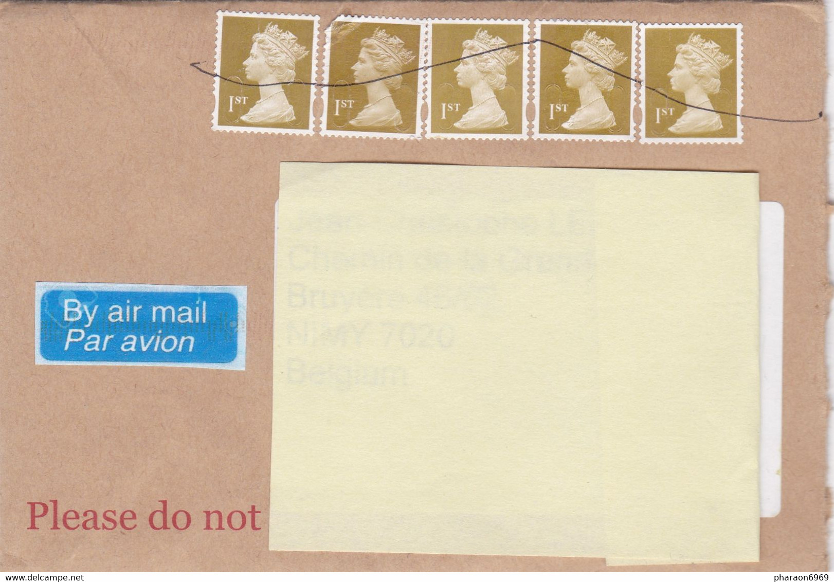 Cover By Air Mail Par Avion - Cartas & Documentos