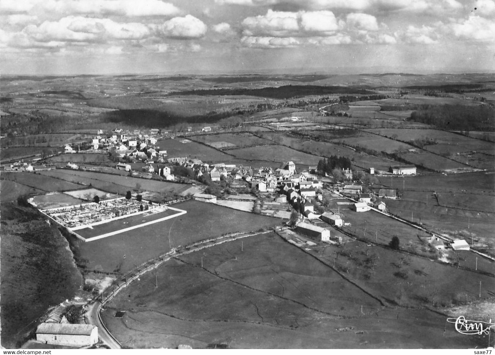 SAINT MAMET La SALVETAT - Vue Générale Aérienne - Saint-Mamet-la-Salvetat