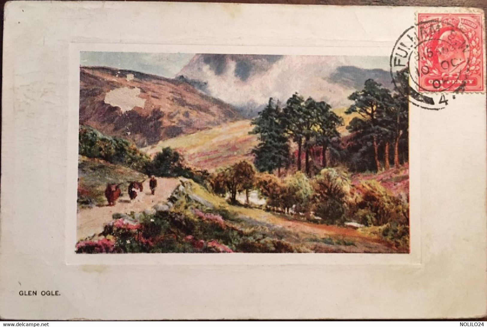 Cpa écrite En 1908, Glen Ogle, éd Hildesheimer "views Of Scotland Series 5533, UK - Stirlingshire