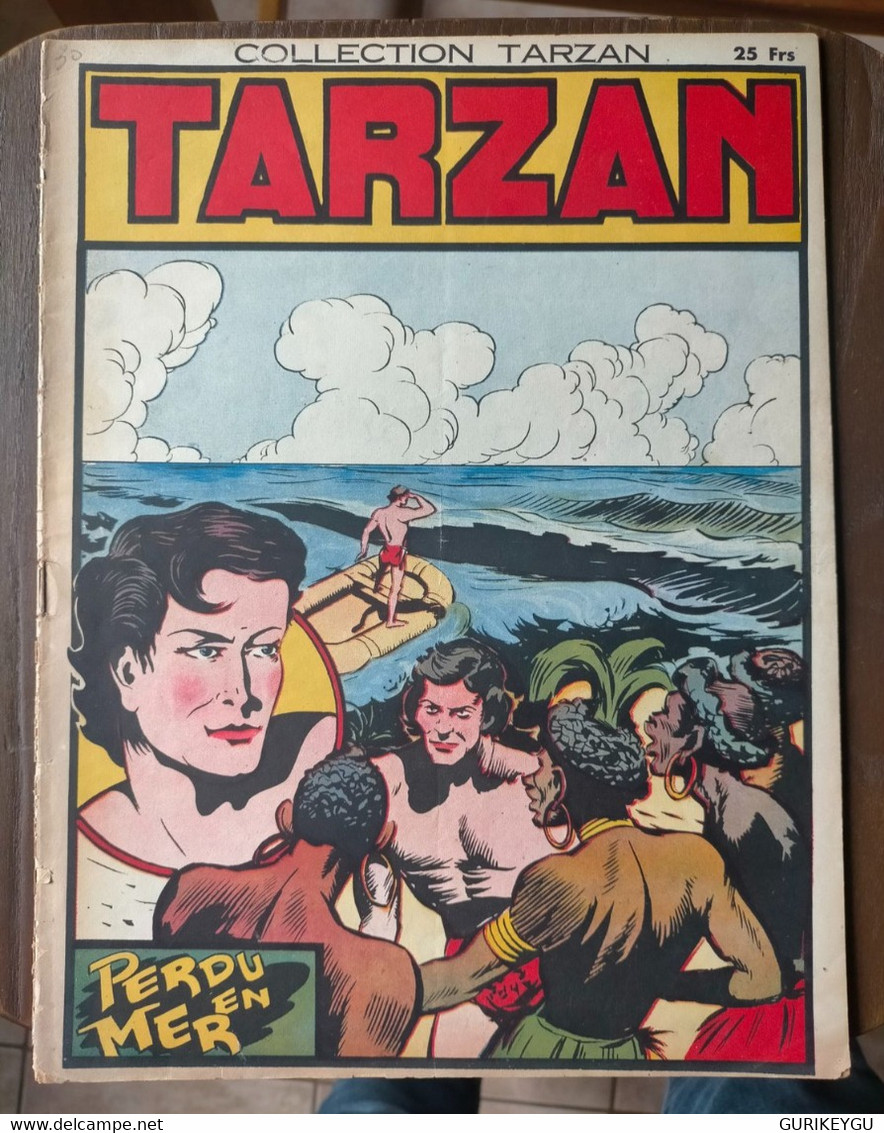 TARZAN N° 30  Editions Mondiales 1947 Perdu En Mer - Tarzan