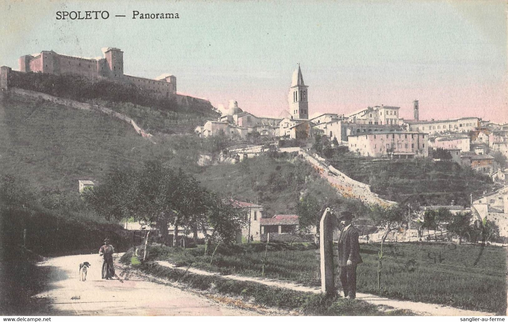 CPA ITALIE SPOLETO PANORAMA - Autres & Non Classés