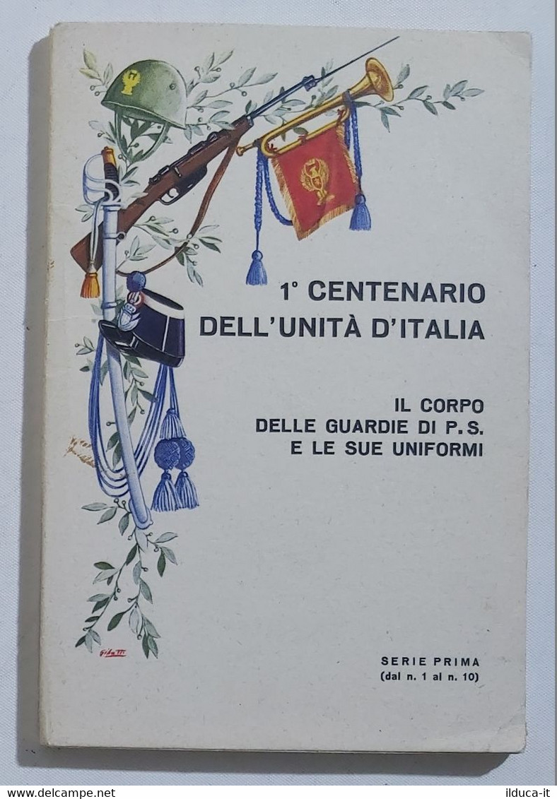 86988 Cofanetto 10 Cartoline - Corpo Delle Guardie Di P.S. (dal N. 1 Al N. 10) - Uniformi