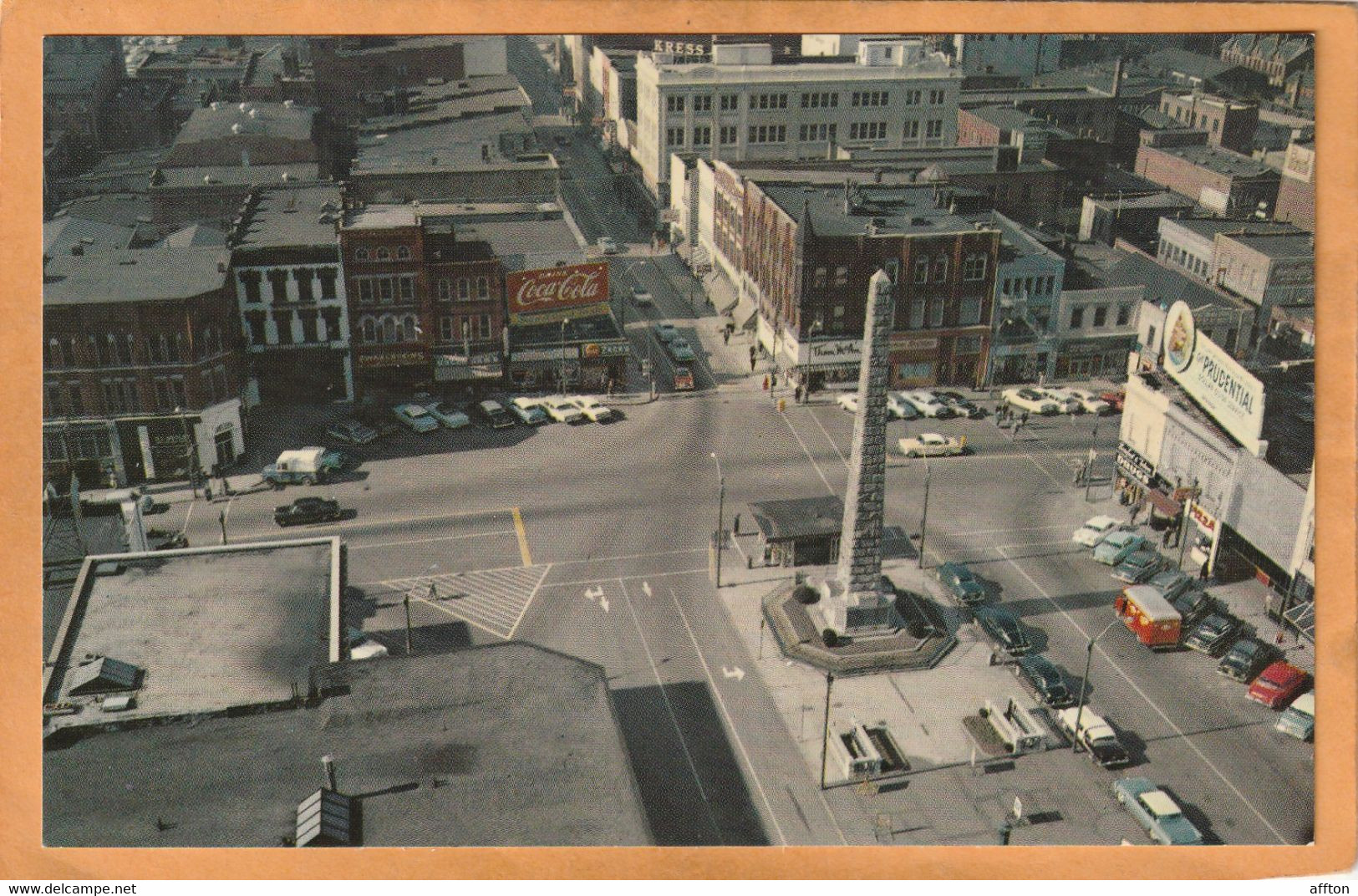 Asheville NC Coca Cola Advertising Sign Old Postcard - Asheville