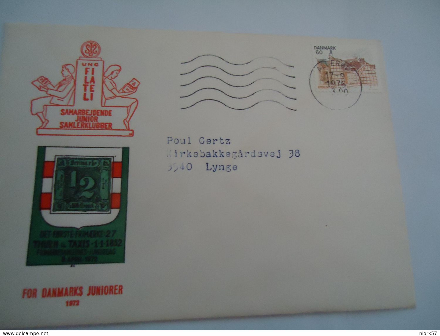 DENMARK   Fdc   COVER 1975  ALLERGO  PHILATELIE    2 SCAN - Cartes-maximum (CM)