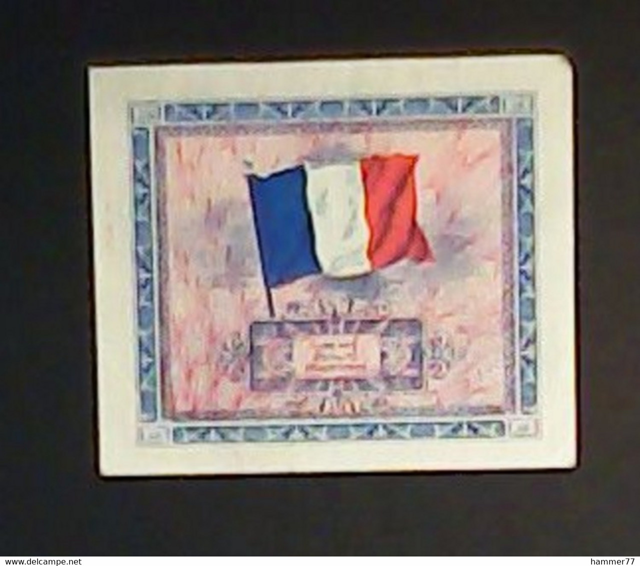 France 1944: Allied Occupation 10 Francs - 1944 Flagge/Frankreich