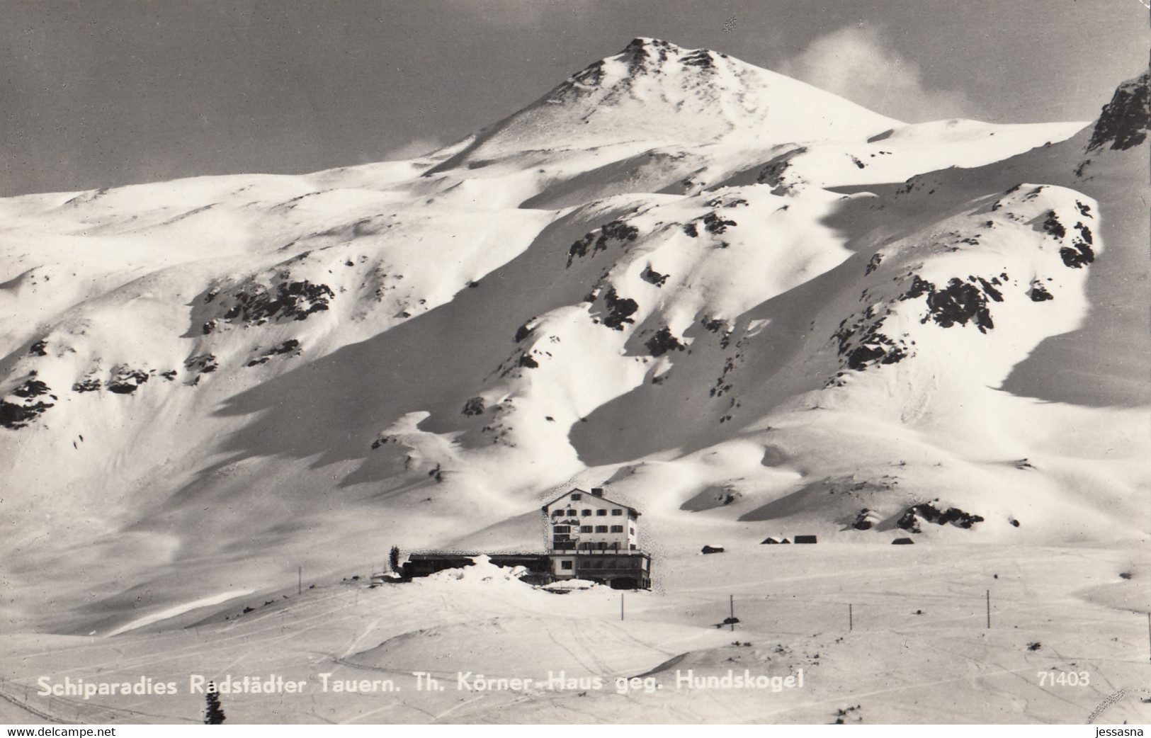 AK  - Radstätter Tauern - Th. Körner Haus - 1961 - Radstadt