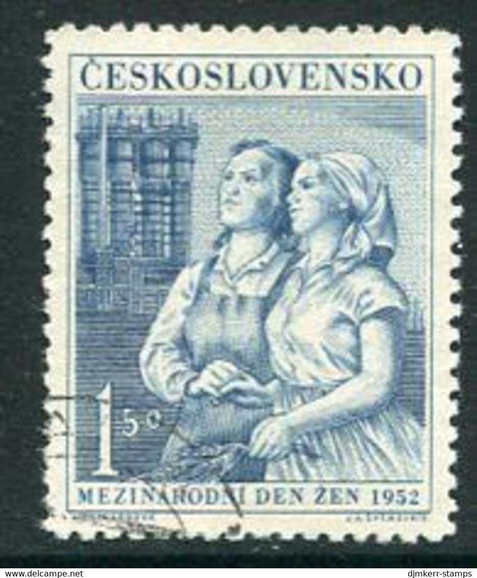 CZECHOSLOVAKIA 1952 Women's Day  Used.  Michel 721 - Usati