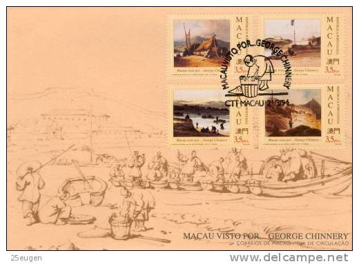 MACAO 1994 MICHEL NO: 748-751 FDC - FDC