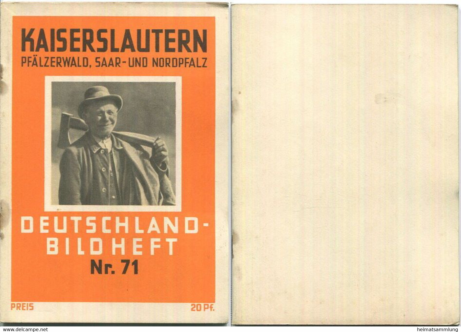 Nr. 71 Deutschland-Bildheft - Kaiserslautern - Saar- Und Nordpfalz - Autres & Non Classés